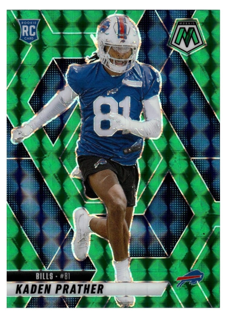 2025 Panini Mosaic Base Set Kaden Prather #343 card