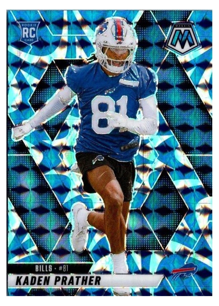 2025 Panini Mosaic Base Set Kaden Prather #343 card