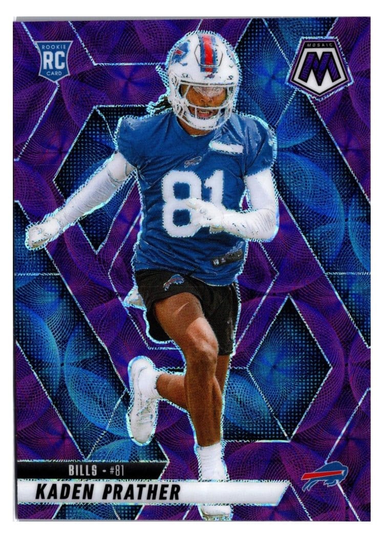 2025 Panini Mosaic Base Set Kaden Prather #343 card