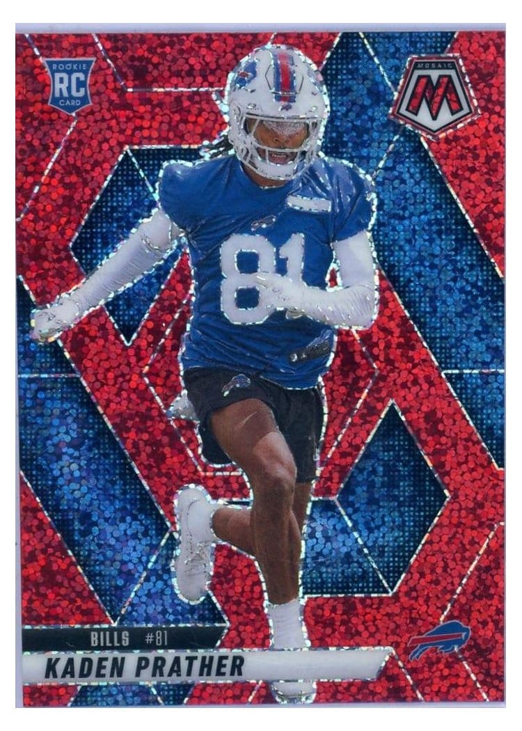 2025 Panini Mosaic Base Set Kaden Prather #343 card