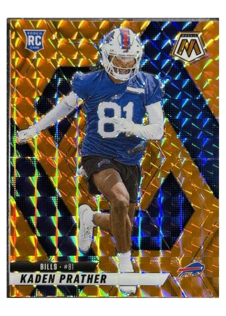 2025 Panini Mosaic Base Set Kaden Prather #343 card