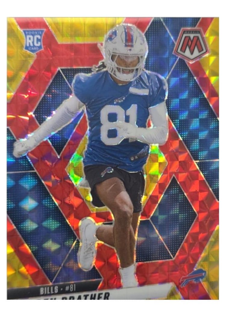 2025 Panini Mosaic Base Set Kaden Prather #343 card