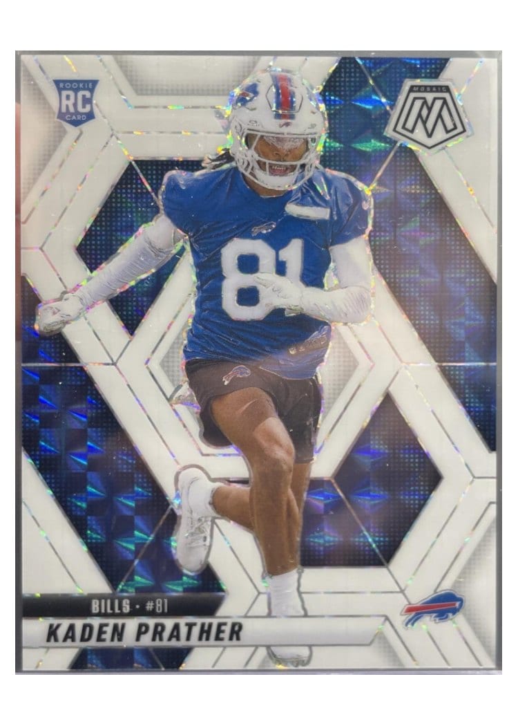 2025 Panini Mosaic Base Set Kaden Prather #343 card