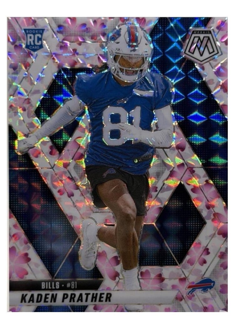 2025 Panini Mosaic Base Set Kaden Prather #343 card