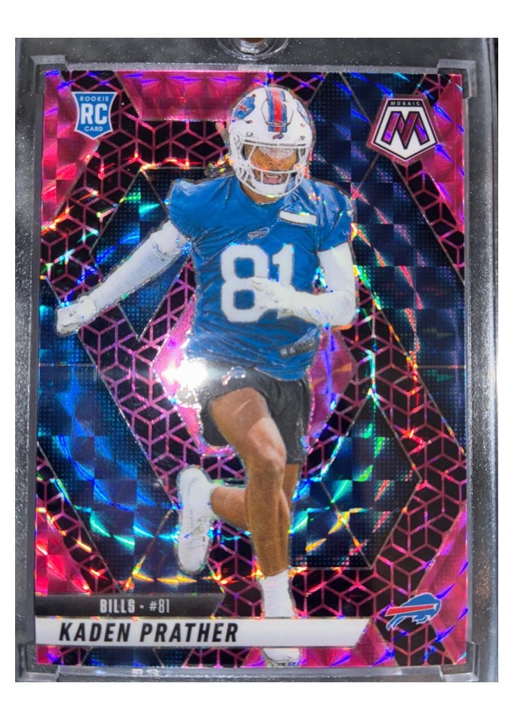 2025 Panini Mosaic Base Set Kaden Prather Pink Spectris #343