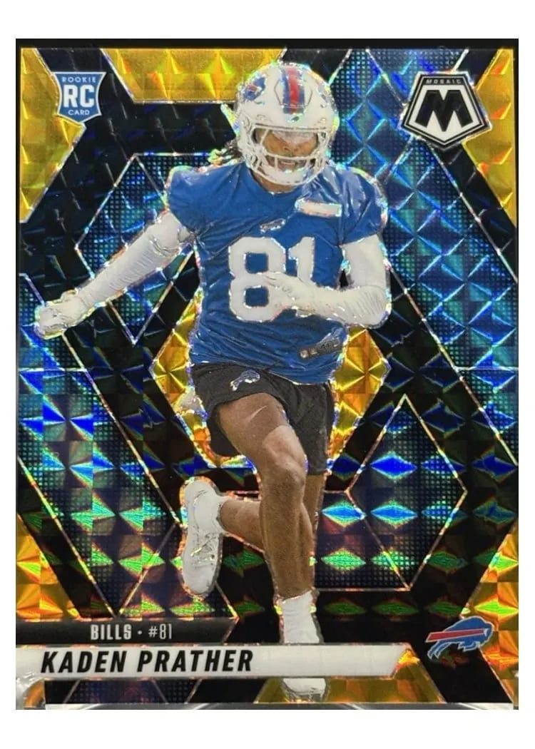 2025 Panini Mosaic Base Set Kaden Prather #343 card