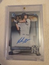 2025 Bowman Draft Chrome Prospect Autographs Kaeden Kent #CPA-KKE card