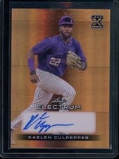 2024 Leaf Electrum Baseball Base Autograph Kaelen Culpepper #BA-KC2 card
