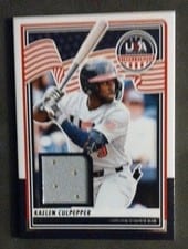2025 Panini Stars & Stripes USA Materials Kaelen Culpepper #USA-KC card