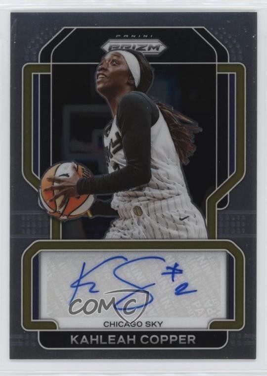 Kahleah Copper 2022 Panini Prizm WNBA Signatures card
