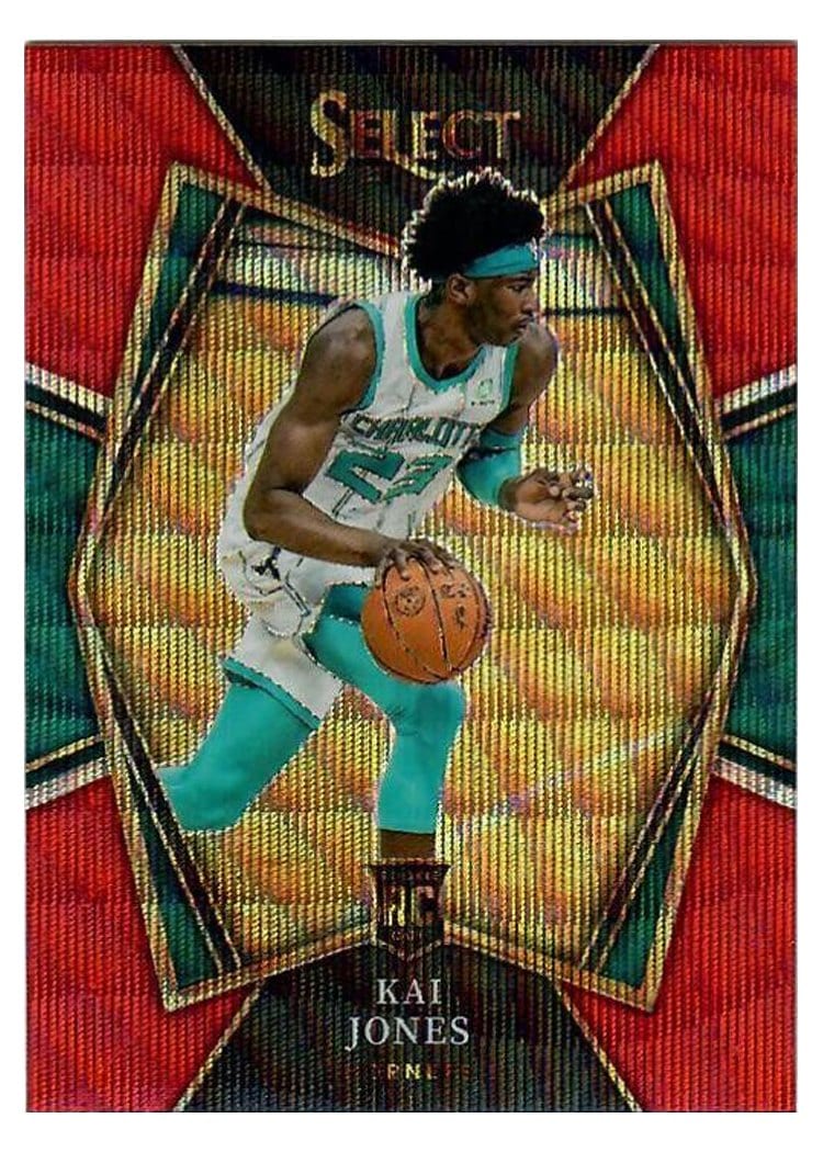 2021-22 Panini Select Base Set Kai Jones #183 card