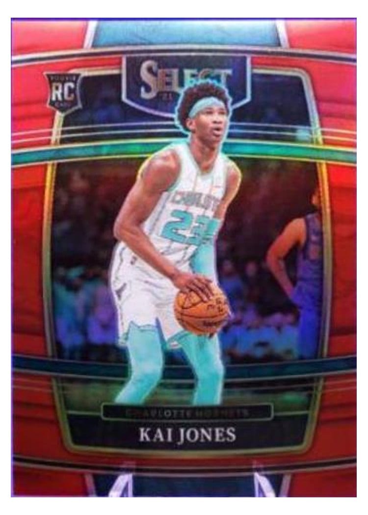 2021-22 Panini Select Base Set Kai Jones #98 card