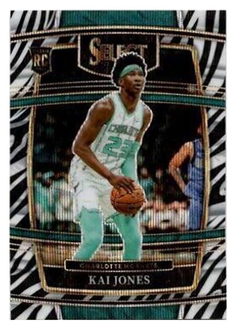 2021-22 Panini Select Base Set Kai Jones #98 card
