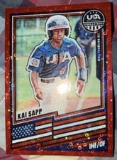2026 Panini Stars and Stripes Prizm USA Kai Sapp #107 card