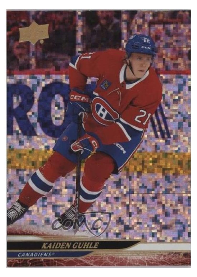 2024-25 Upper Deck Base Set Kaiden Guhle #339 card