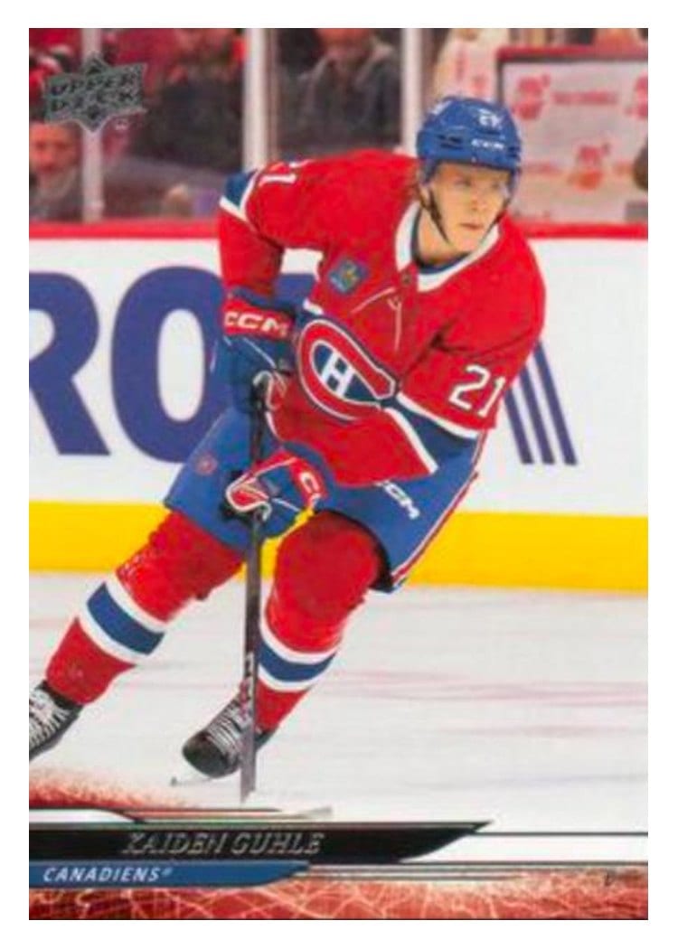 2024-25 Upper Deck Base Set Kaiden Guhle #339 card