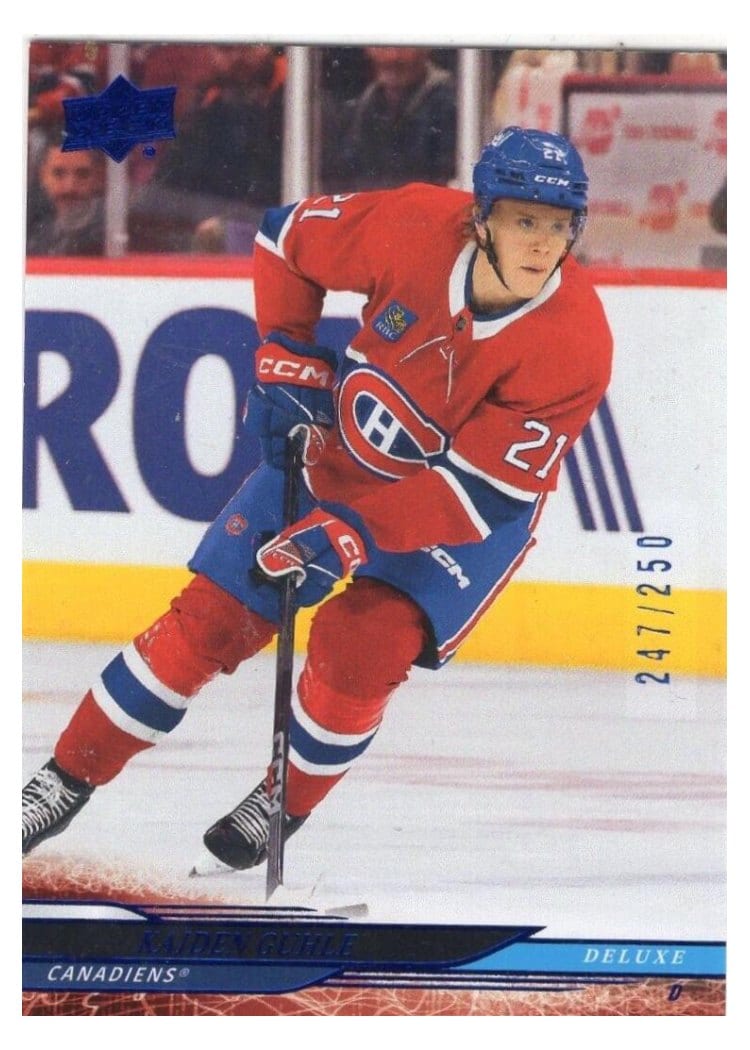 2024-25 Upper Deck Base Set Kaiden Guhle #339 card