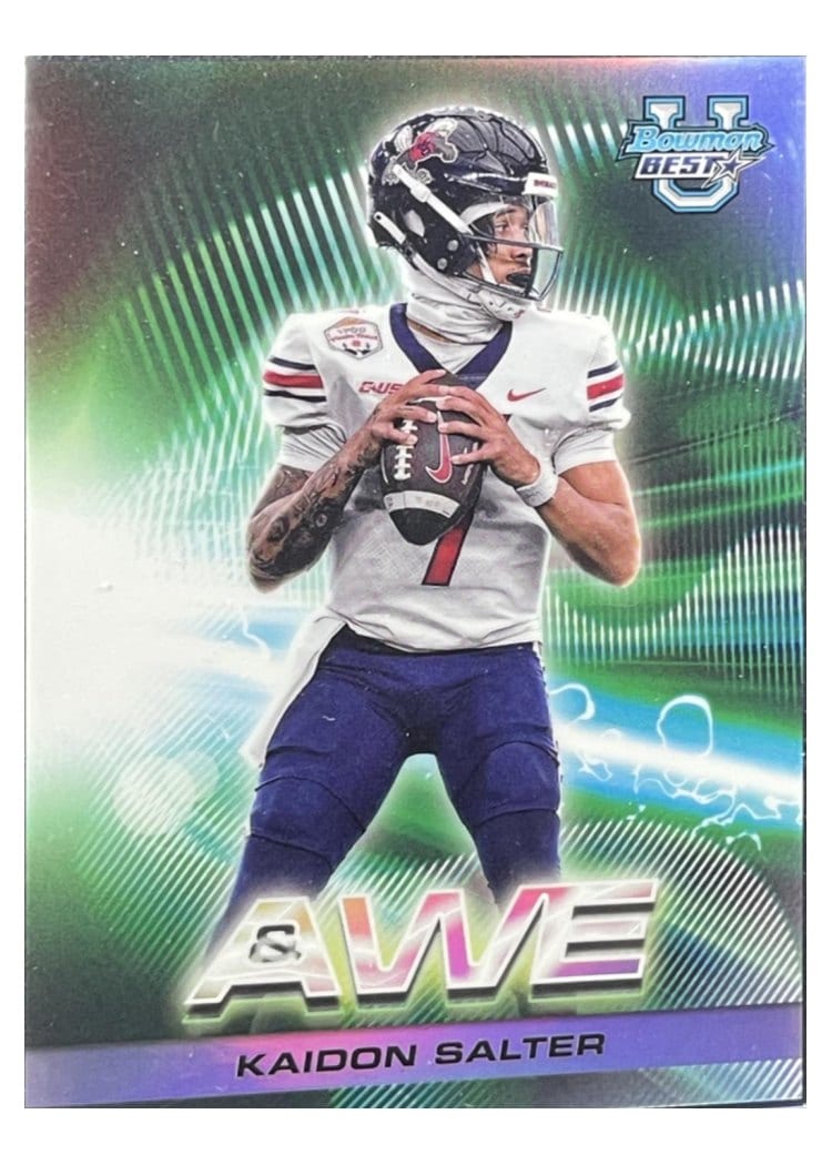 2024 Bowman University Best Shock & Awe Set Kaidon Salter #SA-25 card