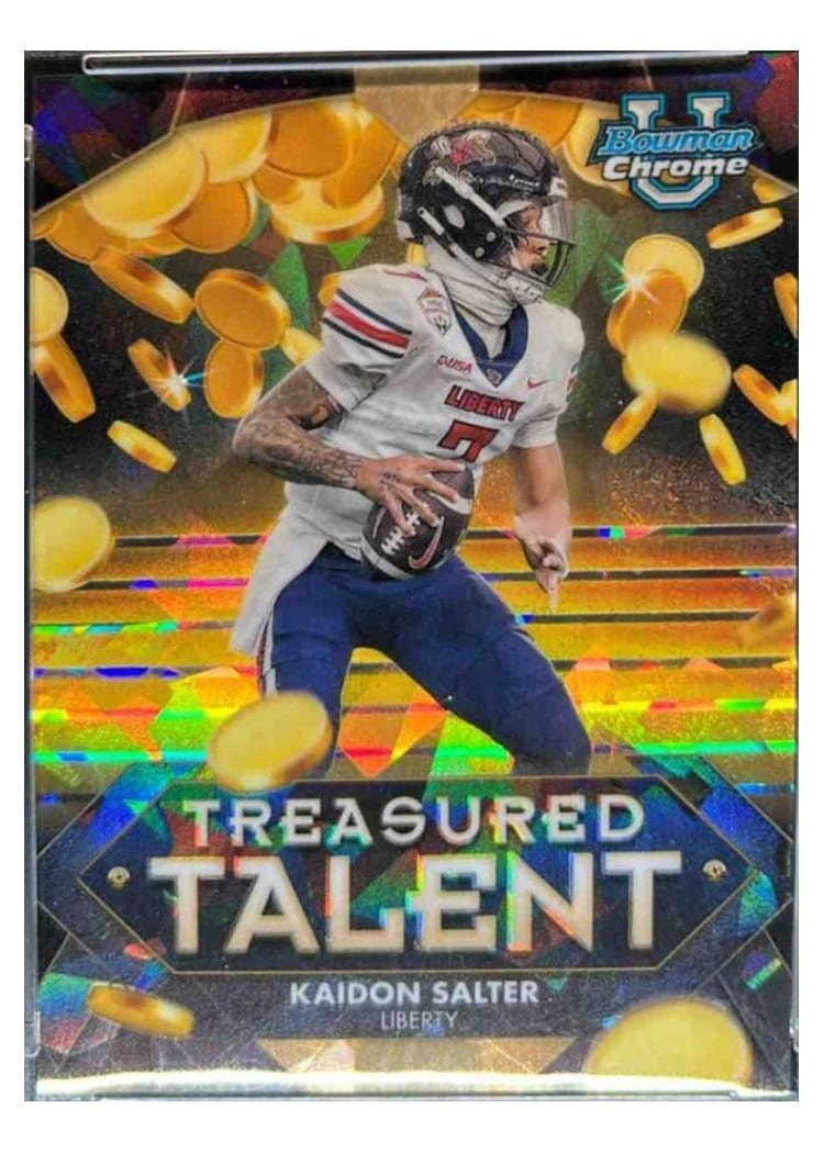 2024 Bowman University Chrome Sapphire Treasured Talent Set Kaidon Salter #TT-9 card