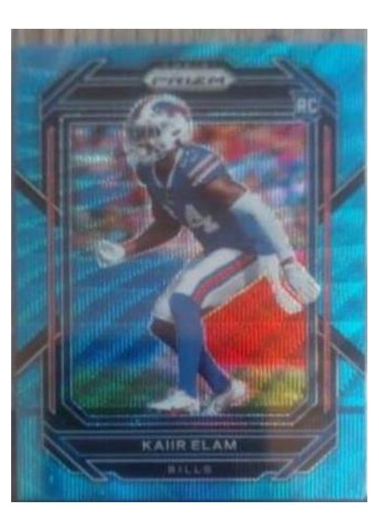 2022 Panini Prizm Base Set Kaiir Elam #374 card