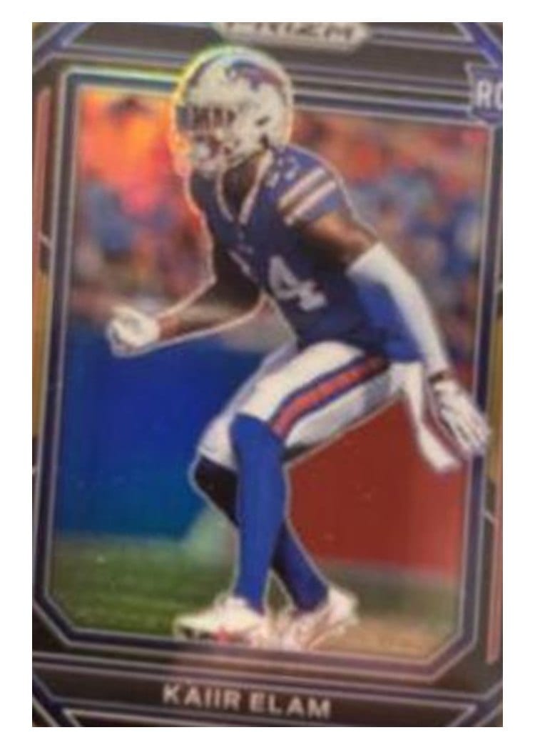 2022 Panini Prizm Base Set Kaiir Elam #374 card
