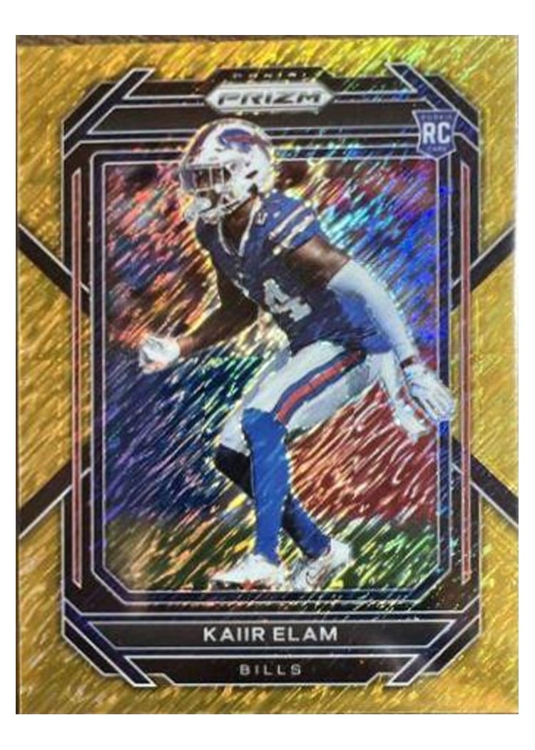 2022 Panini Prizm Base Set Kaiir Elam #374 card