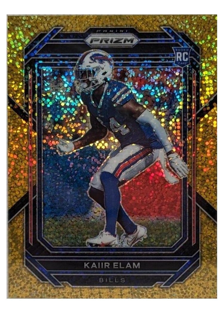 2022 Panini Prizm Base Set Kaiir Elam #374 card