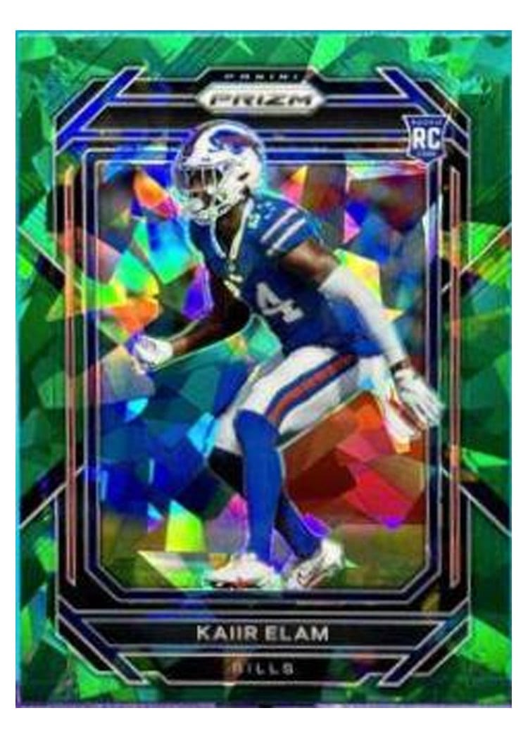 2022 Panini Prizm Base Set Kaiir Elam #374 card