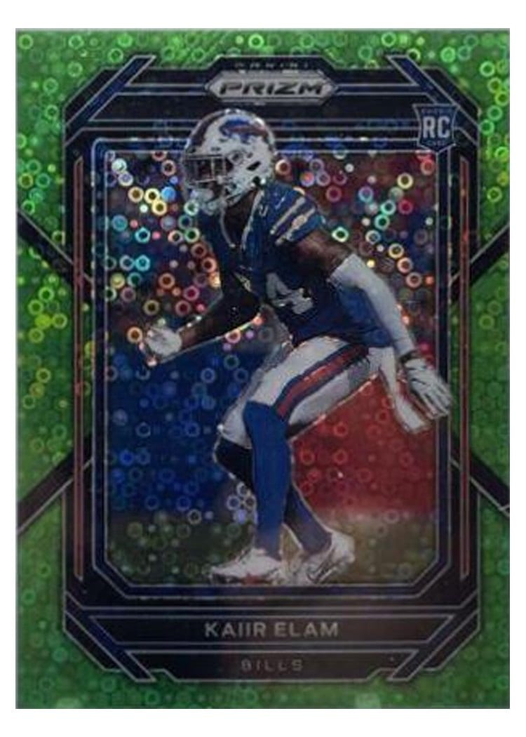 2022 Panini Prizm Base Set Kaiir Elam #374 card