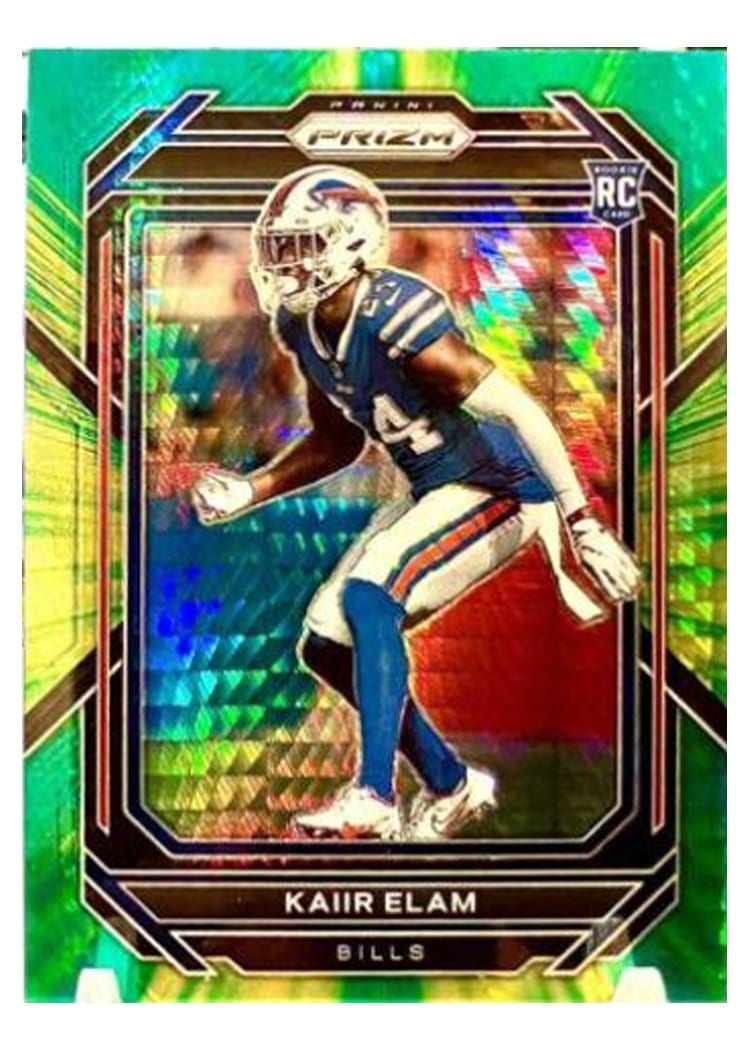 2022 Panini Prizm Base Set Kaiir Elam #374 card