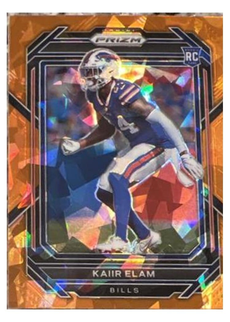 2022 Panini Prizm Base Set Kaiir Elam #374 card