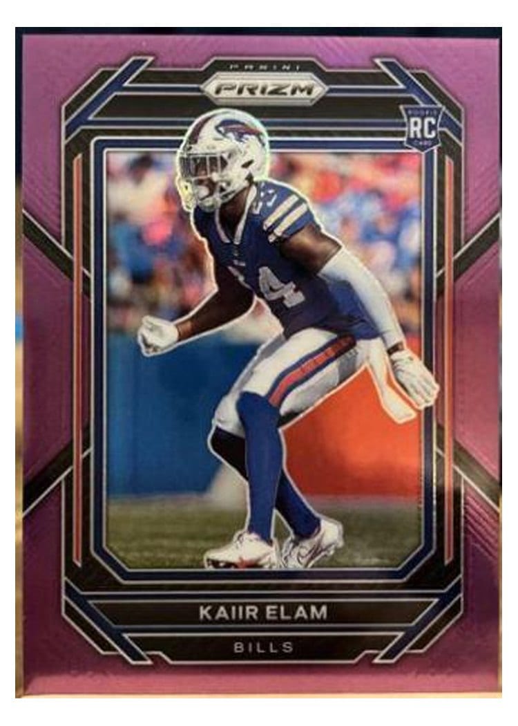 2022 Panini Prizm Base Set Kaiir Elam #374 card