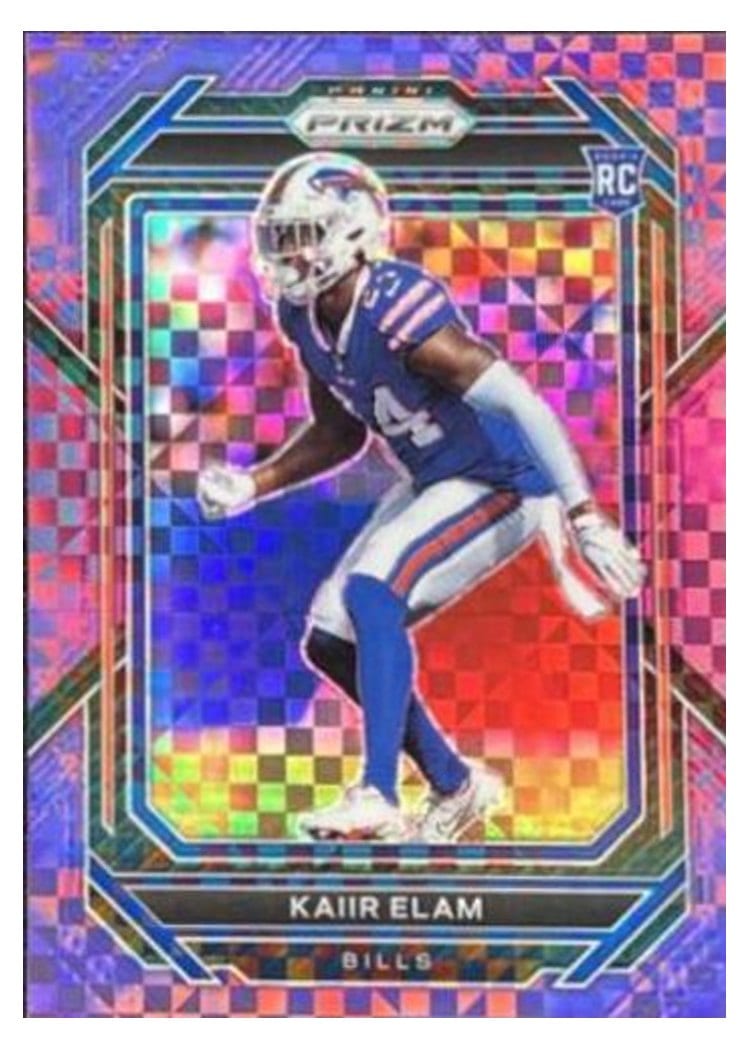 2022 Panini Prizm Base Set Kaiir Elam #374 card
