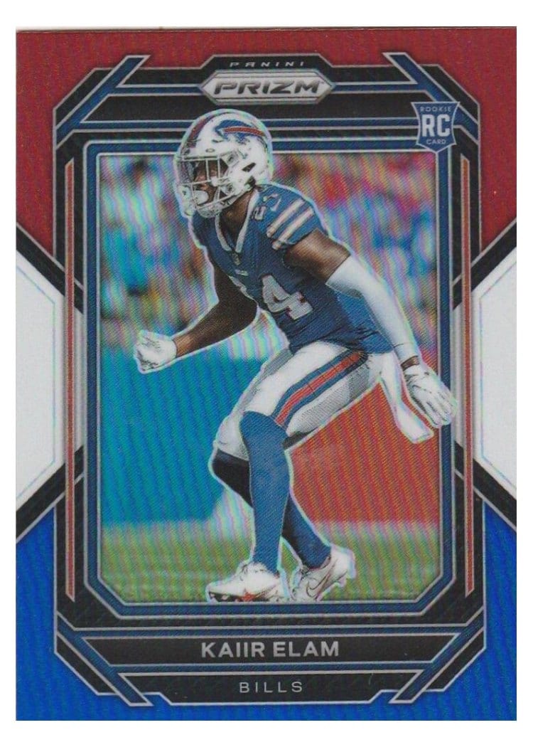 2022 Panini Prizm Base Set Kaiir Elam #374 card