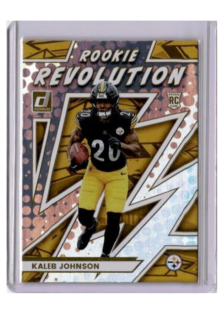 2025 Donruss Rookie Revolution Kaleb Johnson #19 card