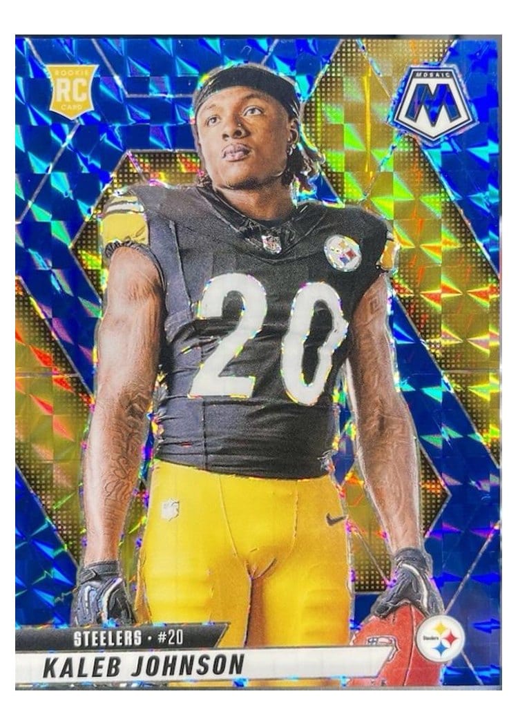 2025 Panini Mosaic Base Set Kaleb Johnson #289 card