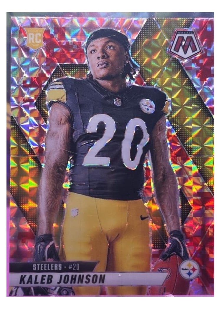 2025 Panini Mosaic Base Set Kaleb Johnson #289 card