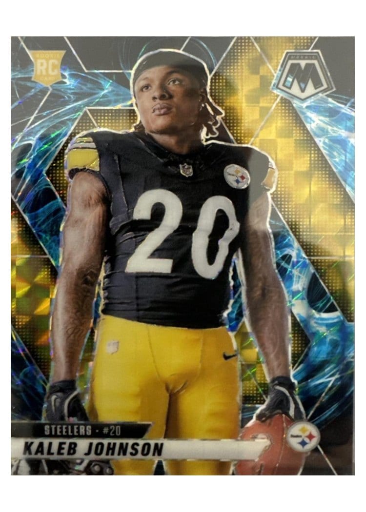 2025 Panini Mosaic Base Set Kaleb Johnson Genesis #289 card