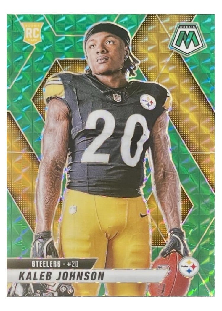 2025 Panini Mosaic Base Set Kaleb Johnson #289 card