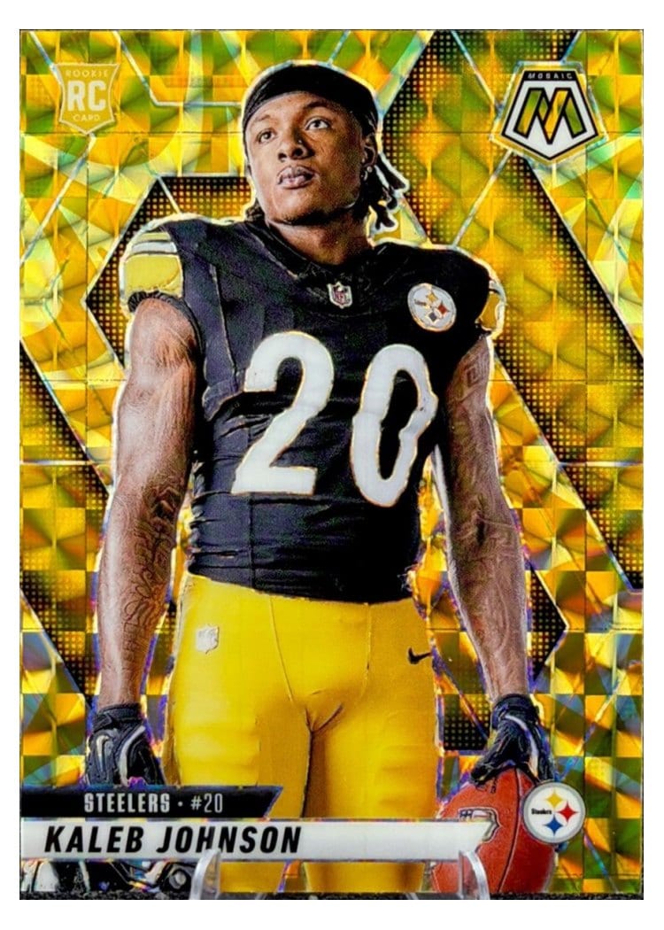 2025 Panini Mosaic Base Set Kaleb Johnson #289 card
