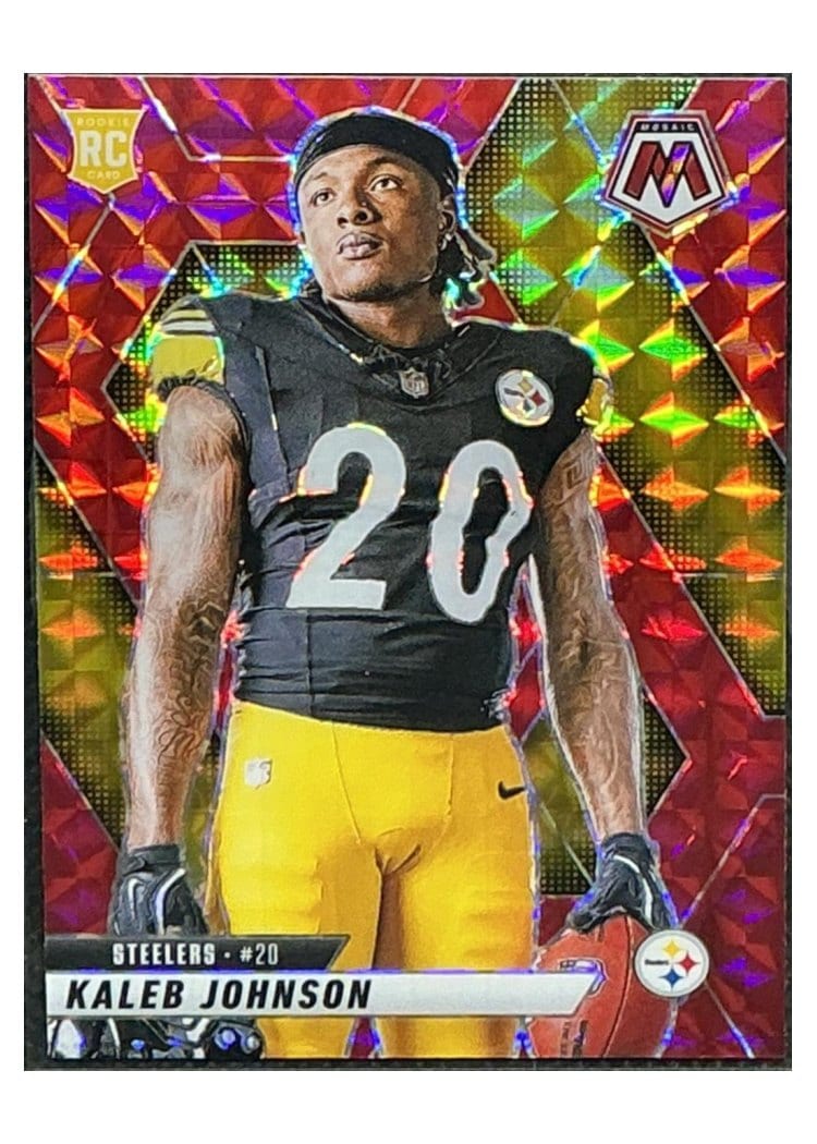 2025 Panini Mosaic Base Set Kaleb Johnson #289 card