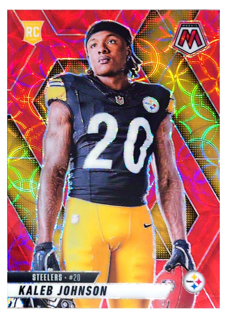 2025 Panini Mosaic Base Set Kaleb Johnson #289 card
