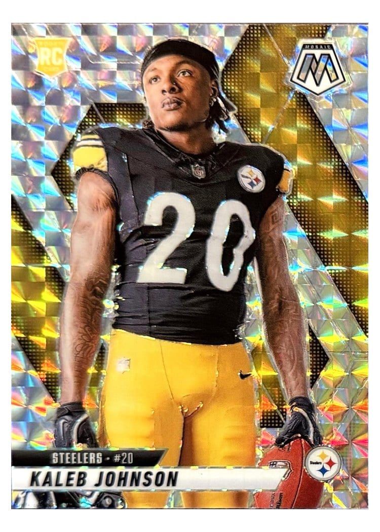 2025 Panini Mosaic Base Set Kaleb Johnson #289 card