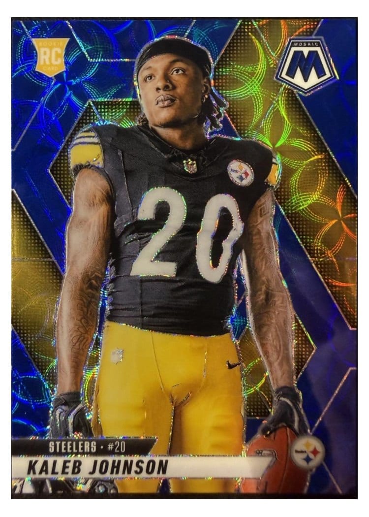 2025 Panini Mosaic Base Set Kaleb Johnson #289 card