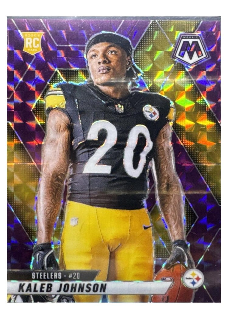 2025 Panini Mosaic Base Set Kaleb Johnson #289 card
