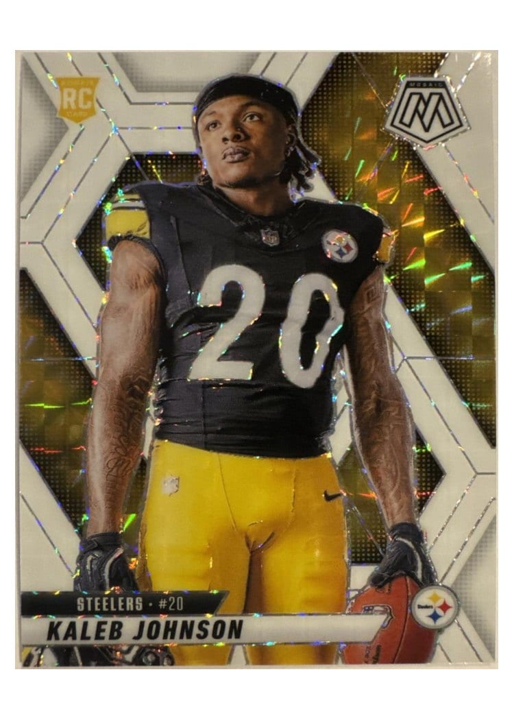2025 Panini Mosaic Base Set Kaleb Johnson #289 card