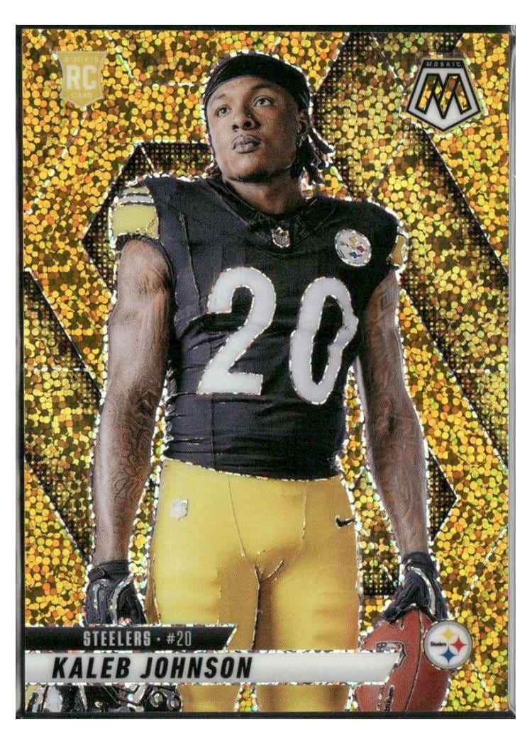 2025 Panini Mosaic Base Set Kaleb Johnson #289 card