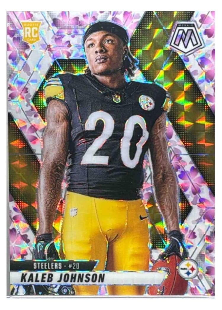 2025 Panini Mosaic Base Set Kaleb Johnson #289 card