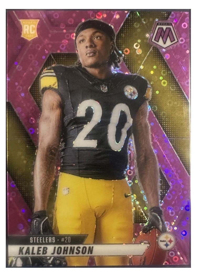 2025 Panini Mosaic Base Set Kaleb Johnson #289 card