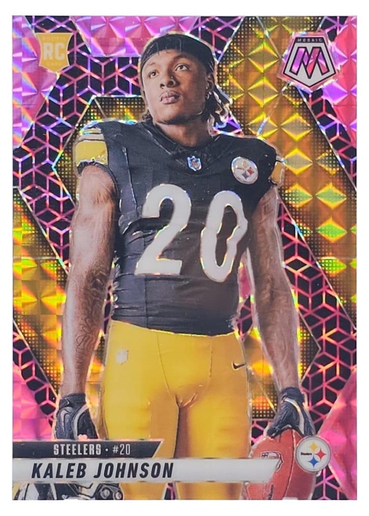 2025 Panini Mosaic Base Set Kaleb Johnson #289 card